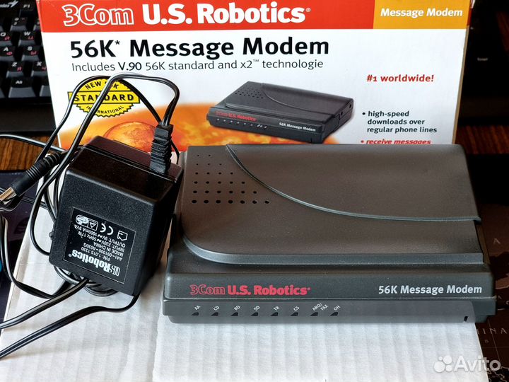 Модем 3Com U.S. Robotics 56K Message Modem