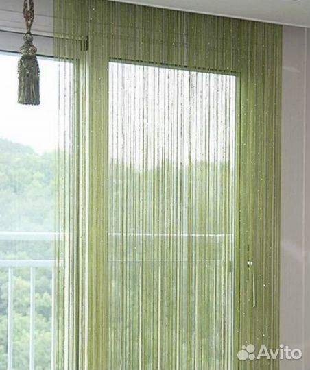 Шторы нитяные кисея