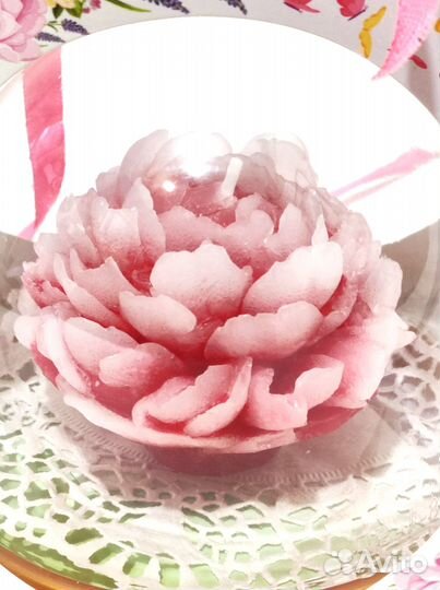 Ароматическая свеча ручной работы