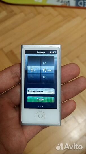 Плеер iPod nano 7 silver