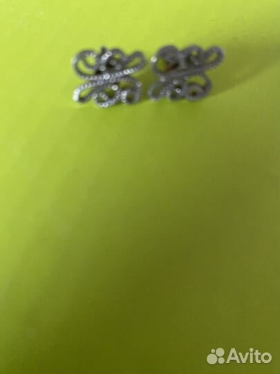 Серьги бижутерия СССР