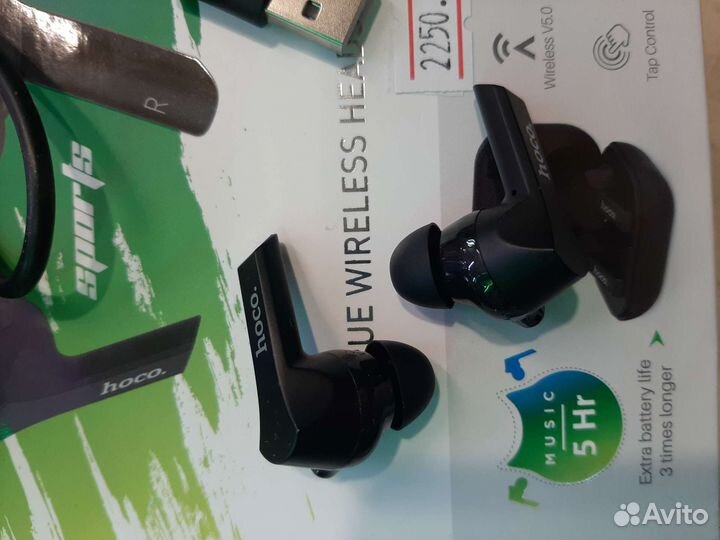 Беспроводные наушники hoco ES34 новые