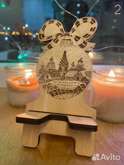 Подставка для телефона с любым рисунком