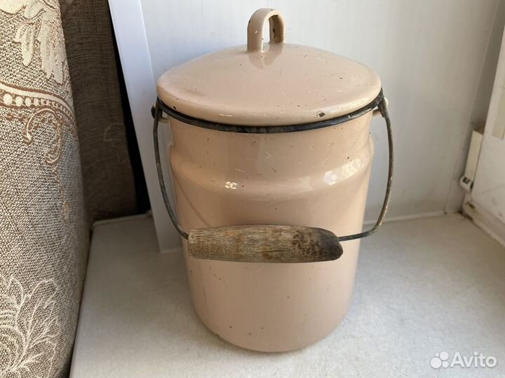 Бидон эмалированный СССР