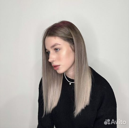 Окрашивание волос, стрижка