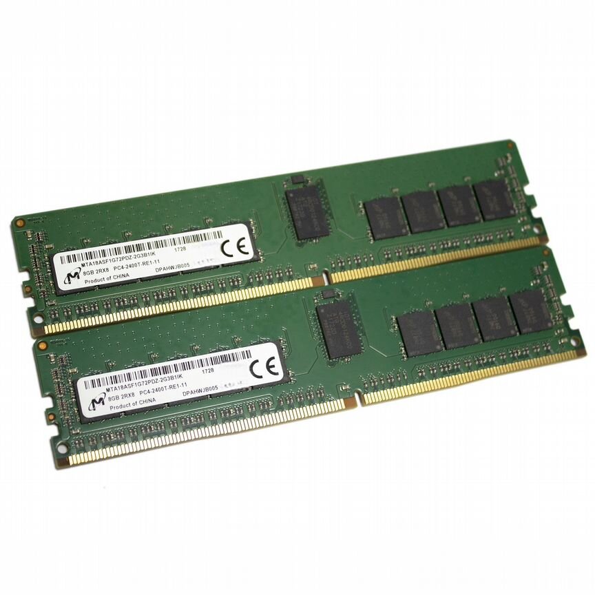 [MTA18ASF1G72PDZ-2G3] Ddr4 Reg 8gb Micron 2400t-R Mta18asf1g72pdz-2g3