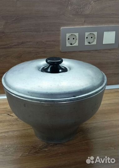 Котелок алюминиевый СССР 6литров