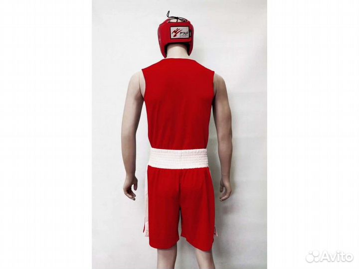 Форма боксерская Рэй-Спорт красная (40)