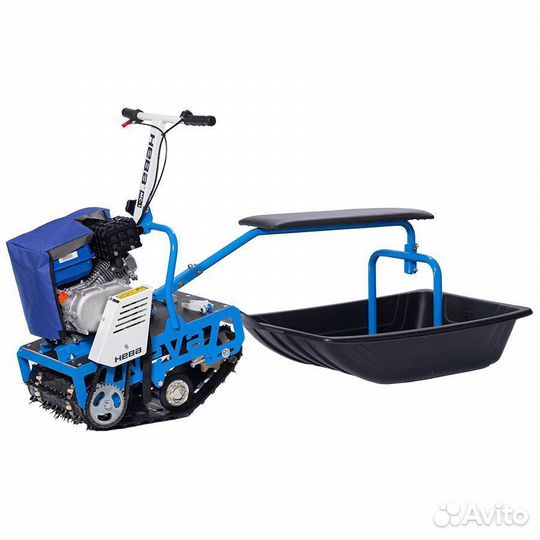 Мотобуксировщик нева мс-1 ZS с санями и сиденьем