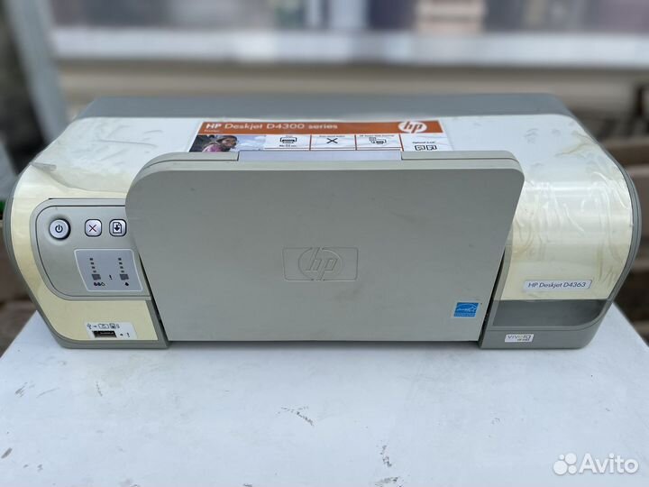 Цветной струйный принтер HP Deskjet D4363