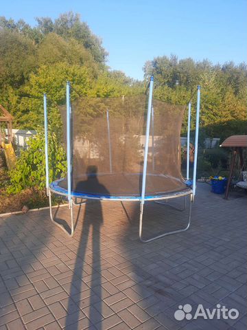 Батут с сеткой бу