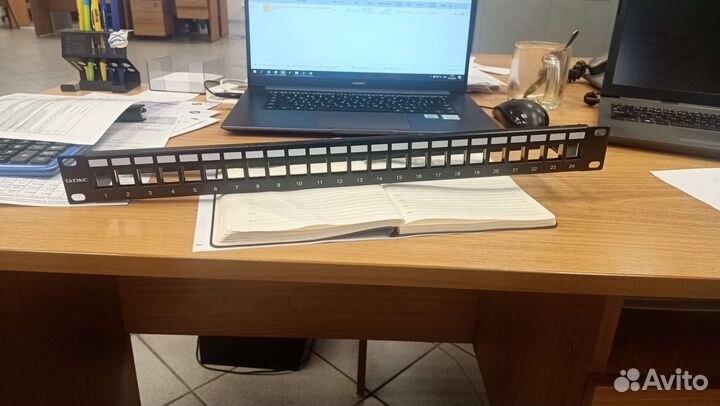 Патч-панель DKC 19 дюймов 24 порта