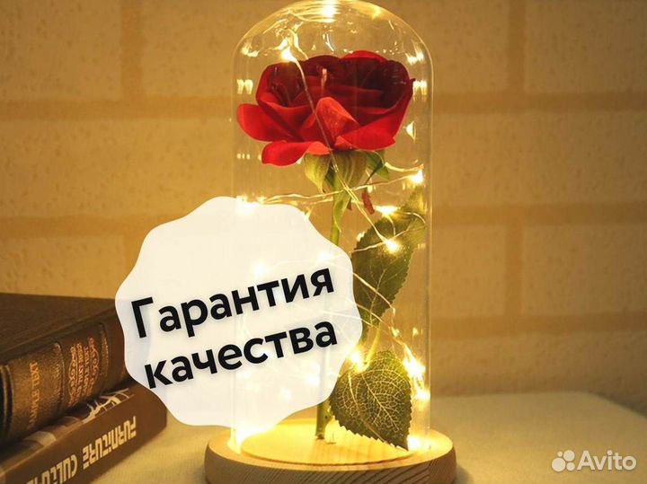 Роза в колбе