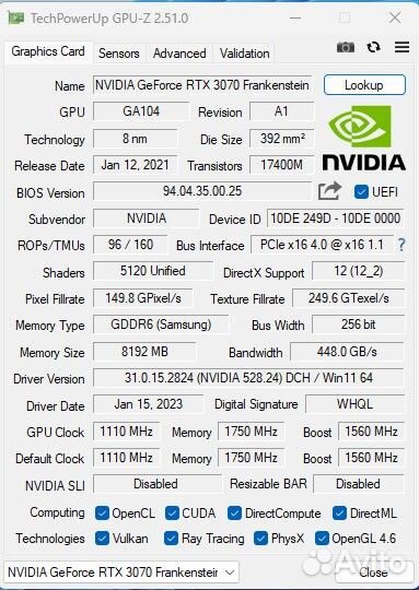 Мощный игровой компьютер Ryzen 5 5400, RTX 3070