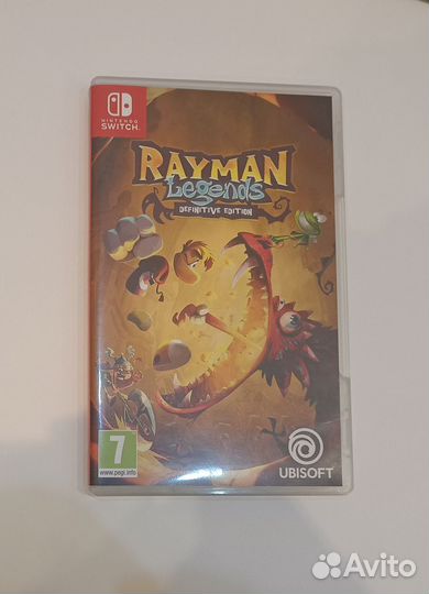 Rayman legends nintendo switch картридж