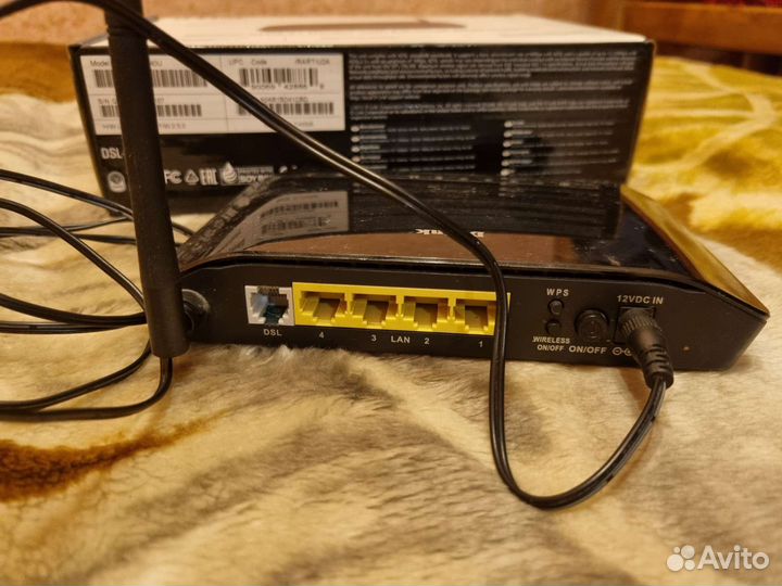 Adsl2+ modem wi-fi router D-link DSL-2640U