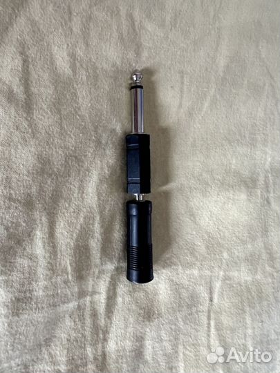 Переходник моно - штекер 3.5 на 6.3 Jack