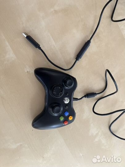 Геймпад xbox 360 проводной