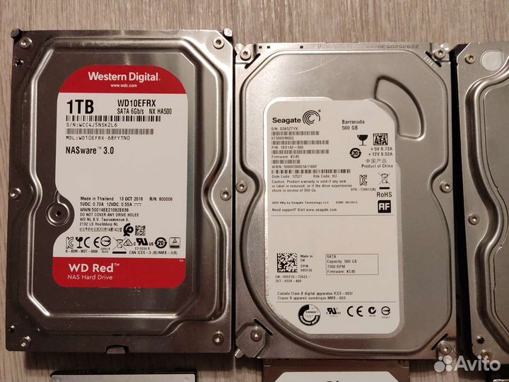 Жёсткий диск hdd 3.5, 2.5