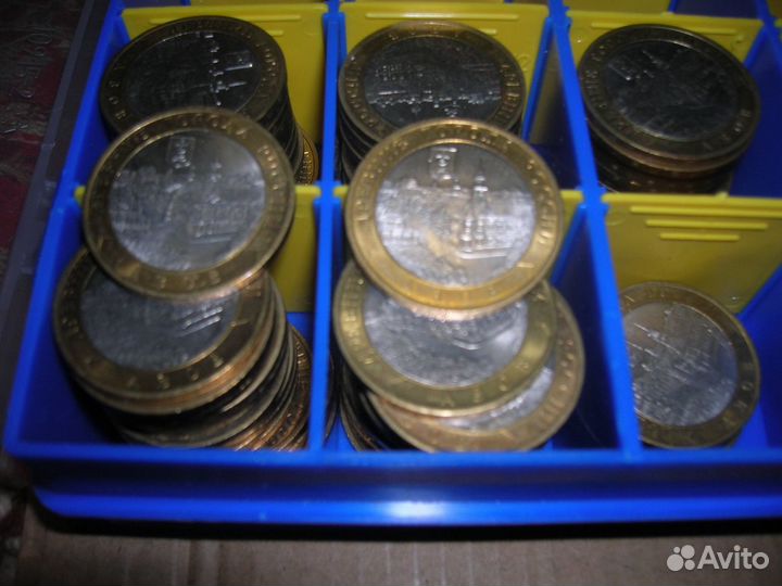 Биметаллические 10-рублёвые монеты России, альбомы