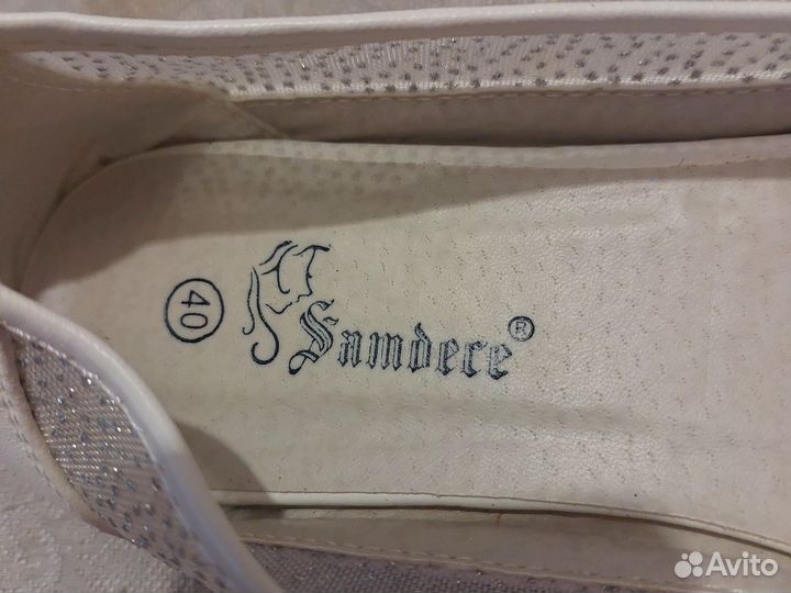 Балетки новые 39-40