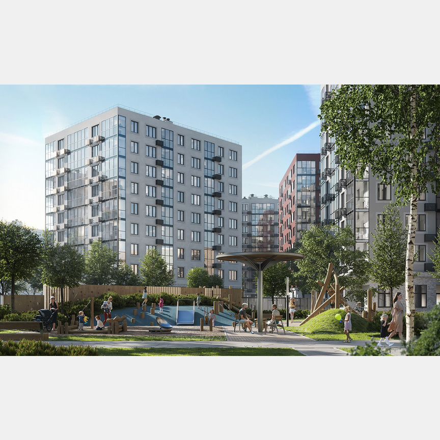 1-к. квартира, 34,6 м², 4/9 эт.