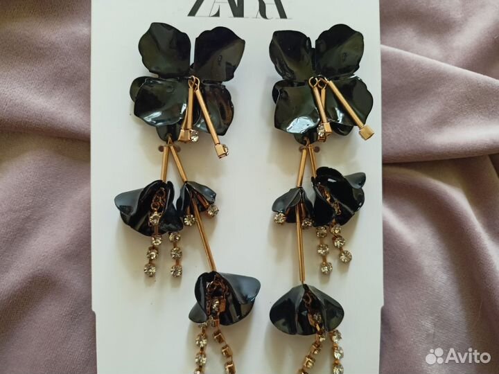 Серьги zara. Оригинал. Новые