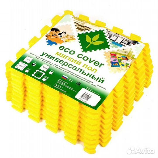 Мягкий пол Eco cover универсальный 33х33