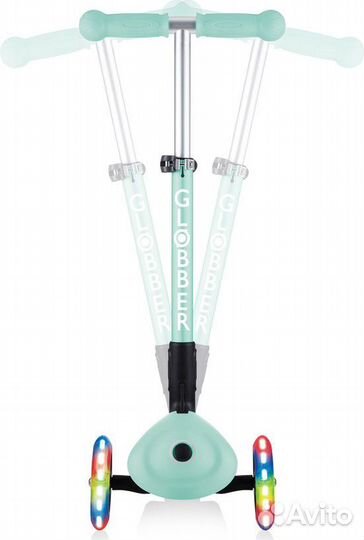 Самокат трехколесный Globber junior foldable fanta