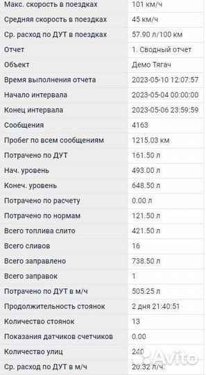 Глонасс/GPS навигация на транспорт