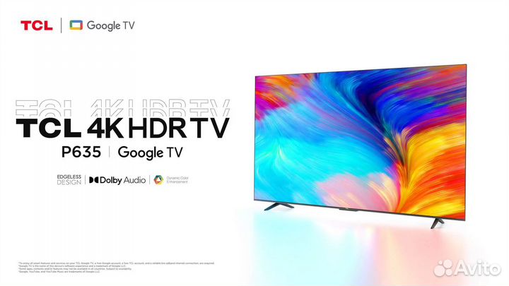 Новый телевизор TCL 55P635, 55