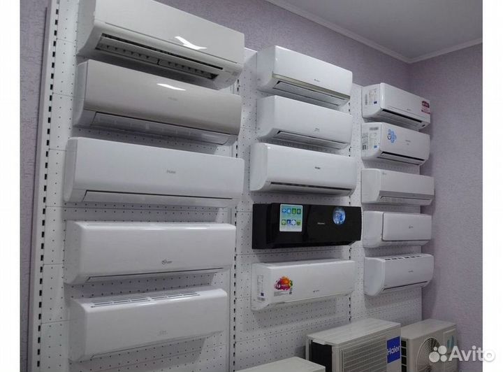 Сплит система с установкой