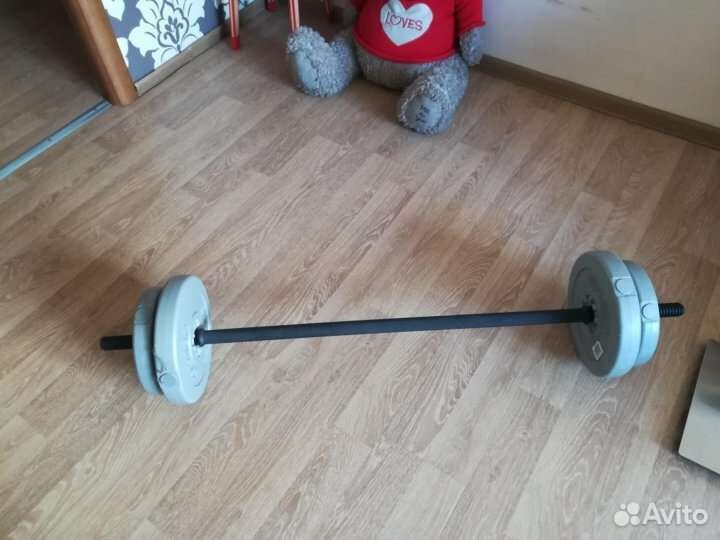 Штанга Torneo идеальна для домашних тренировок+Вам