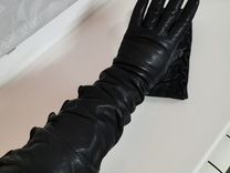 Перчатки женские кожаные размер 7