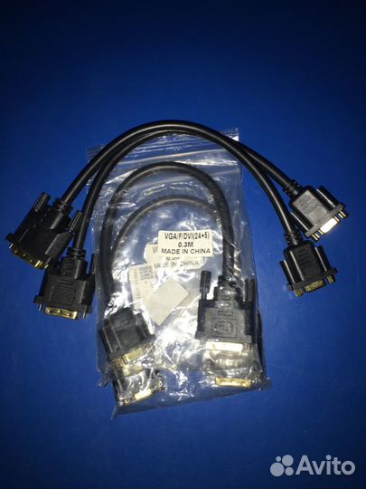 Переходник DVI-I - VGA