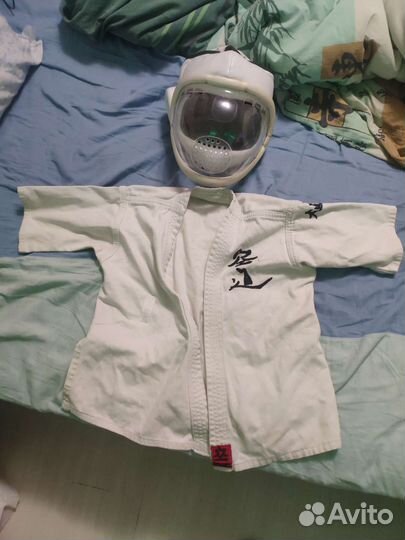 Детский шлем и защита для кудо