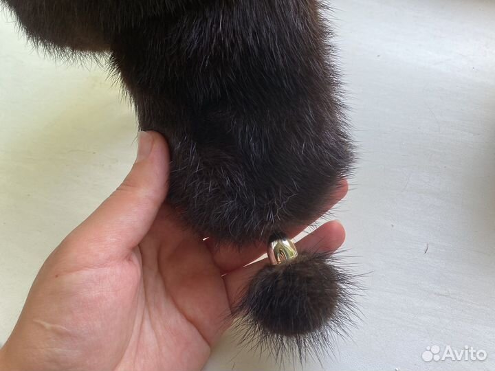 Женская норковая шапка