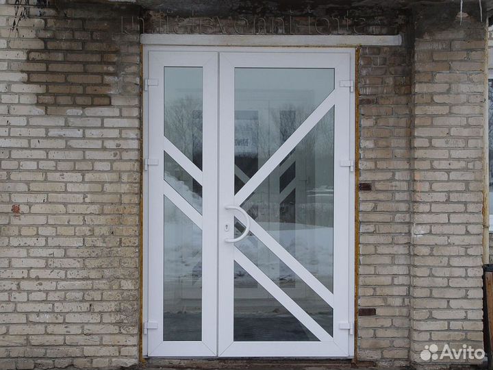 Дверь с установкой пвх