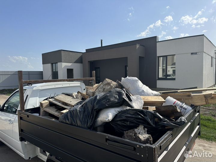 Вывоз мусора на пикапе
