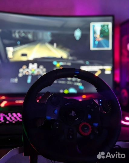 Руль logitech g29 driving force с кпп