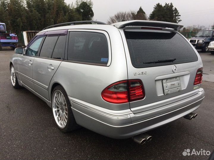 Задний бампер с юбкой Carlsson Mercedes W210 S210