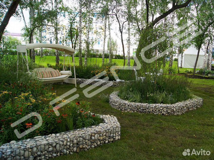 Габион сварной 0,45х0,45х0,45 м, комплект