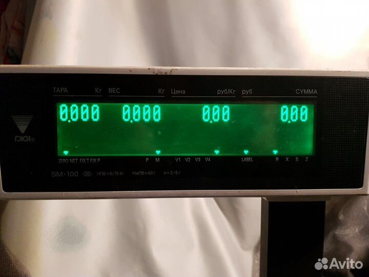 Весы с печатью см100 / CM5000