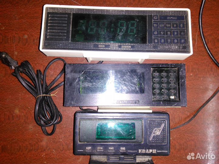 Часы СССР электроника-7 на запчасти