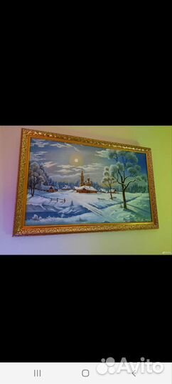 Картина маслом на холсте пейзаж