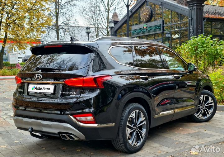 Hyundai Santa Fe 2.2 AT, 2019, 46 281 км