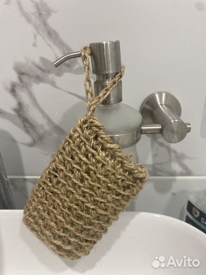 Мочалка губка из джута
