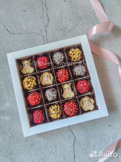 Конфеты ручной работы, шоколад