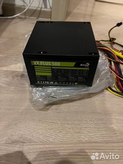 Блок питания aerocool vx plus 500w