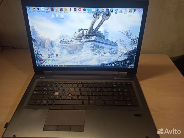 Ноутбук hp elitebook 8770w